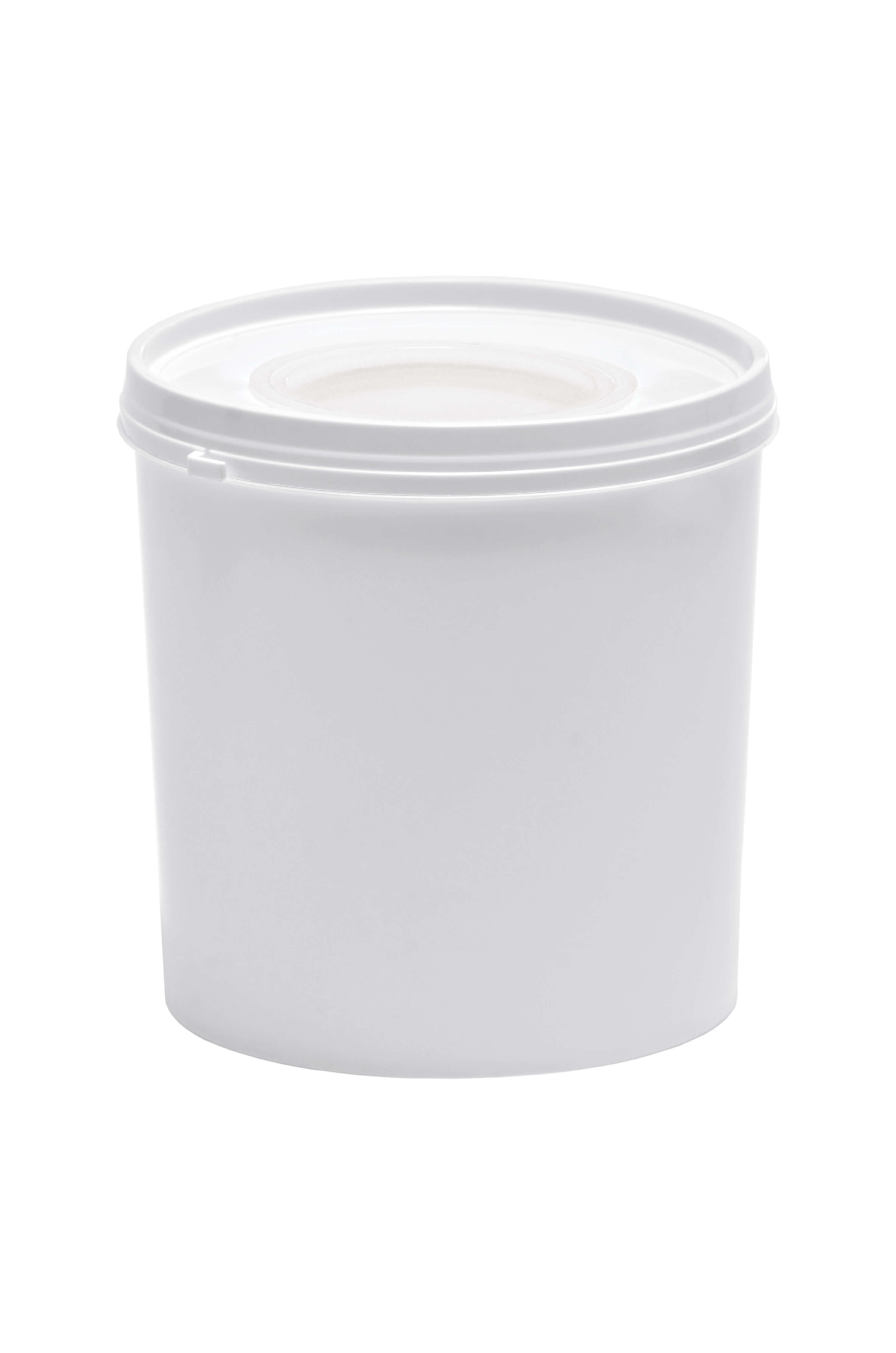 pote - 900ml - branco tampa branca - batoque