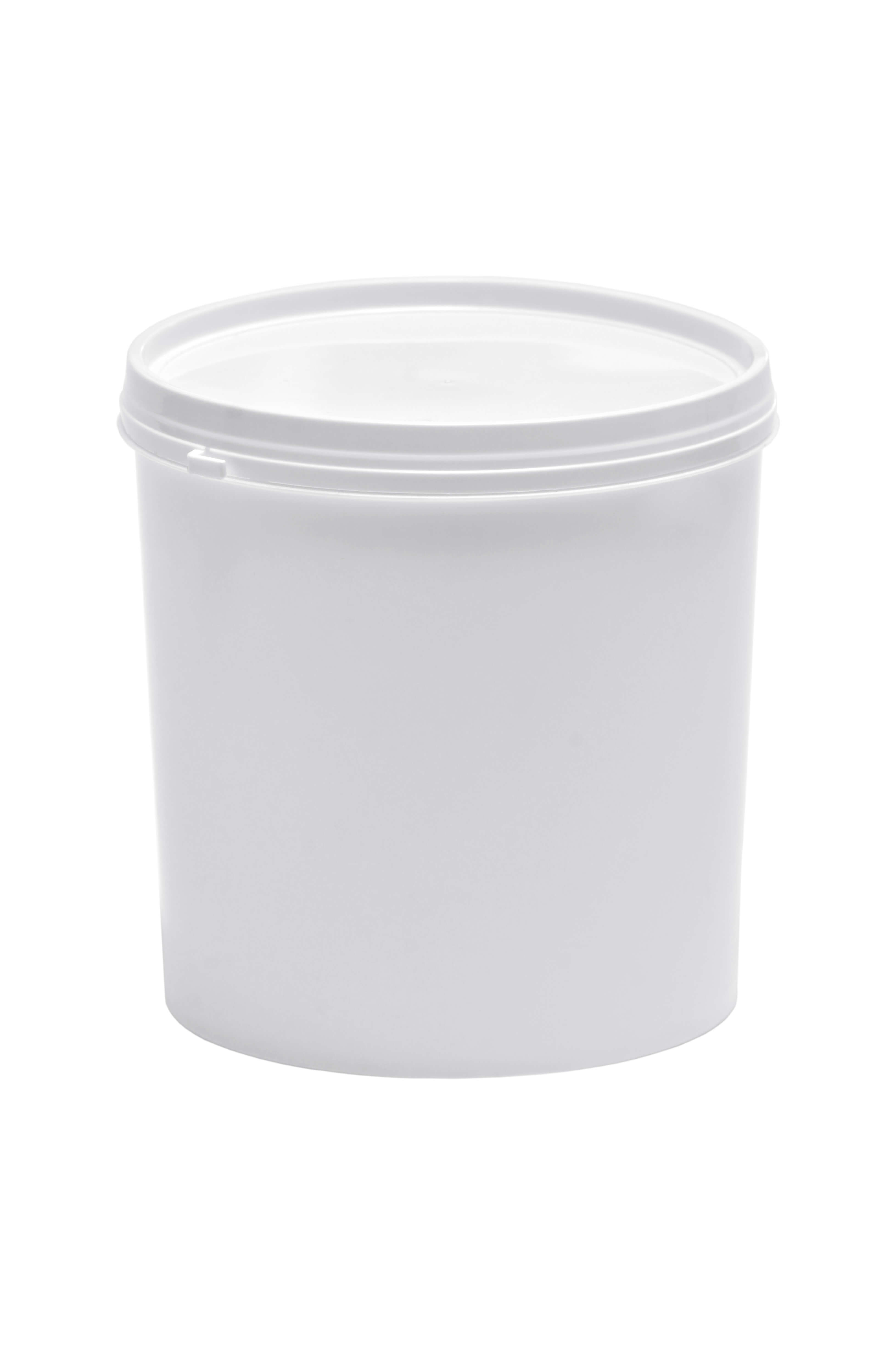 pote - 900ml - branco tampa branca