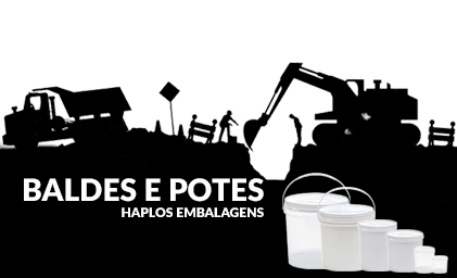 Baldes e potes para construção civil